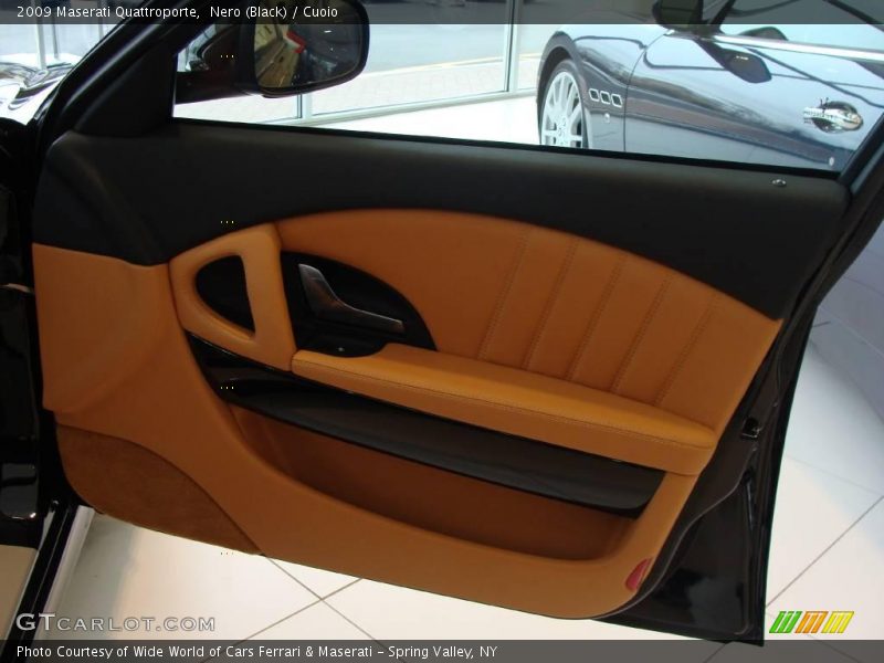 Nero (Black) / Cuoio 2009 Maserati Quattroporte