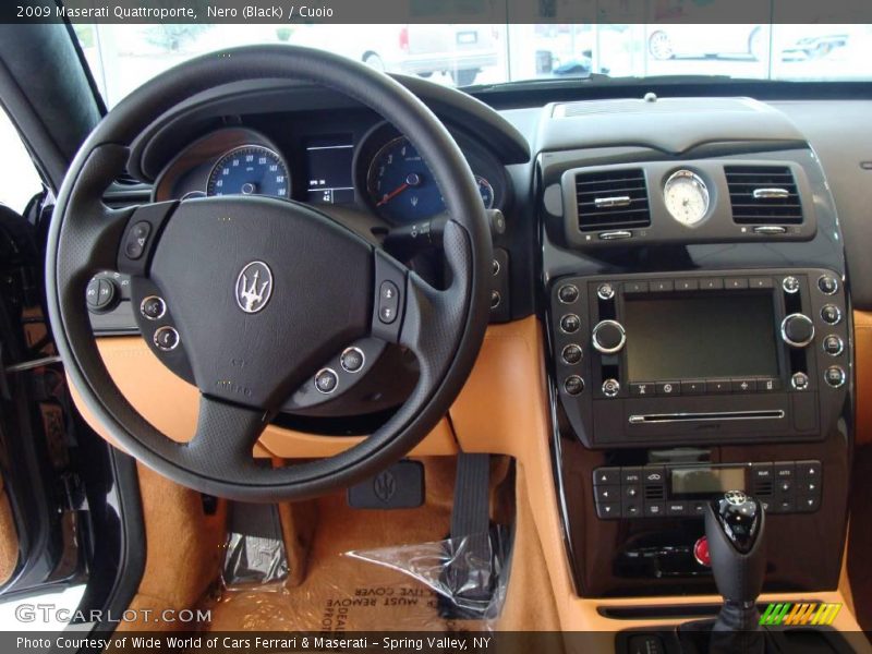 Nero (Black) / Cuoio 2009 Maserati Quattroporte