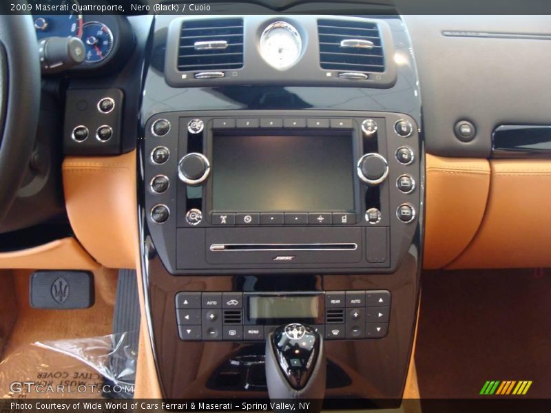 Nero (Black) / Cuoio 2009 Maserati Quattroporte
