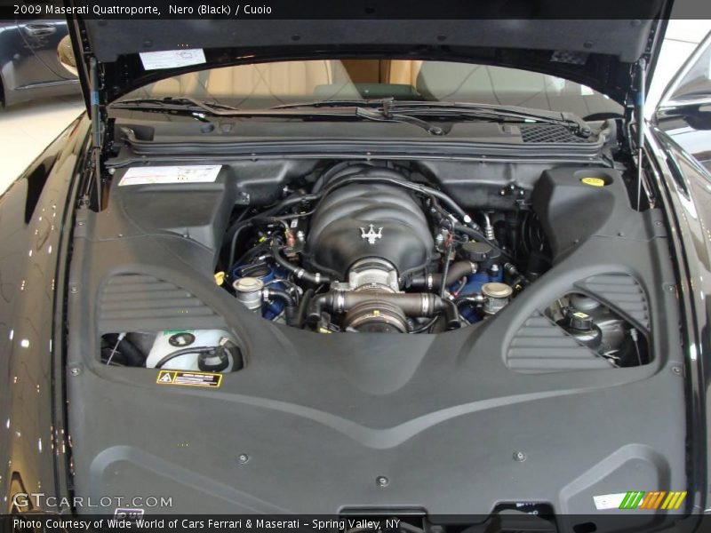 Nero (Black) / Cuoio 2009 Maserati Quattroporte