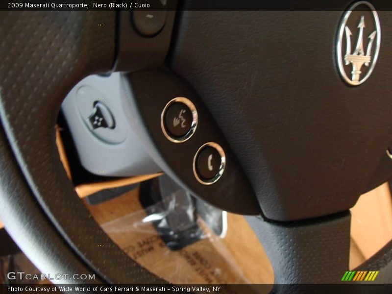 Nero (Black) / Cuoio 2009 Maserati Quattroporte