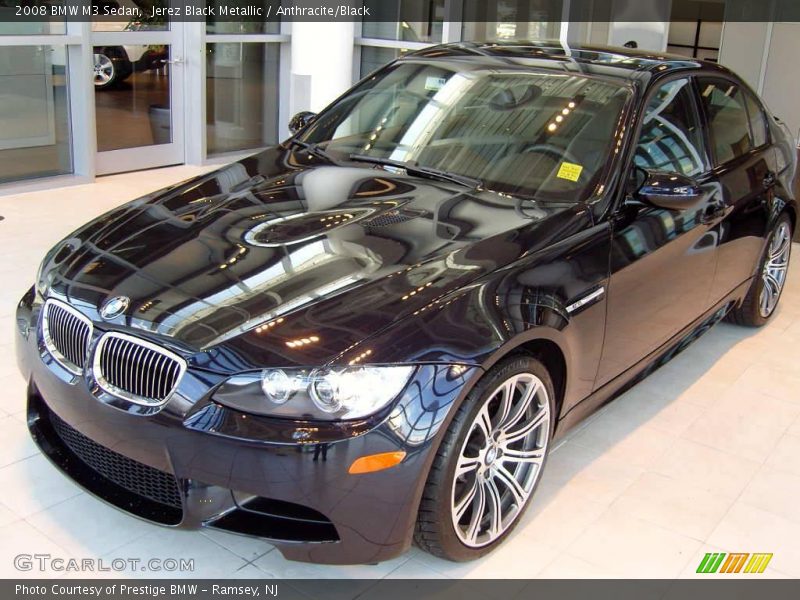 Jerez Black Metallic / Anthracite/Black 2008 BMW M3 Sedan