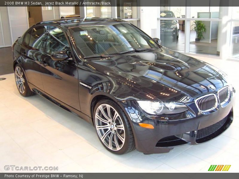 Jerez Black Metallic / Anthracite/Black 2008 BMW M3 Sedan