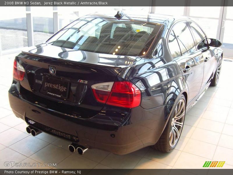 Jerez Black Metallic / Anthracite/Black 2008 BMW M3 Sedan