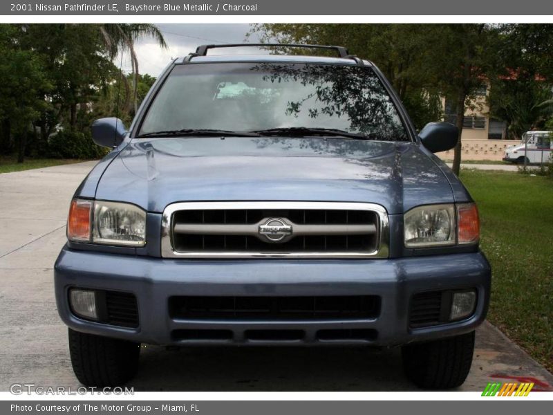 Bayshore Blue Metallic / Charcoal 2001 Nissan Pathfinder LE