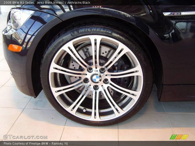 Jerez Black Metallic / Anthracite/Black 2008 BMW M3 Sedan