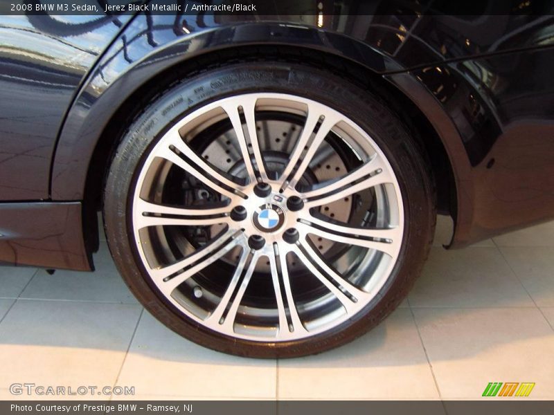 Jerez Black Metallic / Anthracite/Black 2008 BMW M3 Sedan