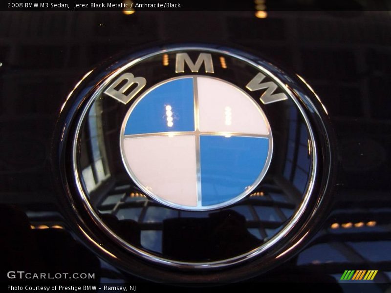 Jerez Black Metallic / Anthracite/Black 2008 BMW M3 Sedan