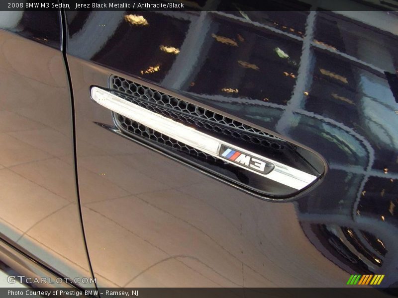 Jerez Black Metallic / Anthracite/Black 2008 BMW M3 Sedan