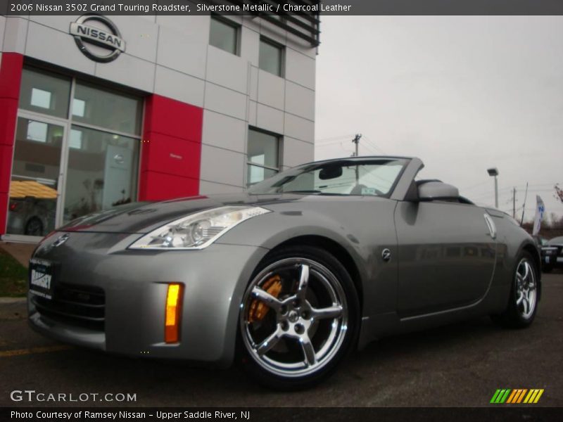 Silverstone Metallic / Charcoal Leather 2006 Nissan 350Z Grand Touring Roadster