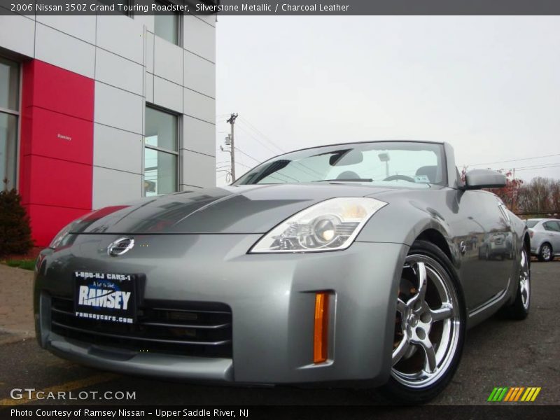 Silverstone Metallic / Charcoal Leather 2006 Nissan 350Z Grand Touring Roadster