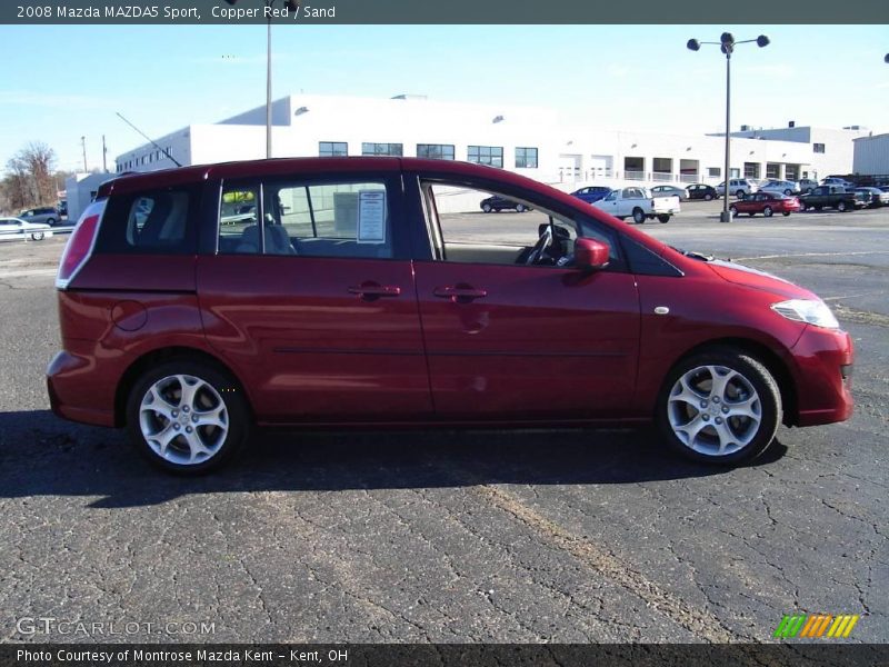 Copper Red / Sand 2008 Mazda MAZDA5 Sport