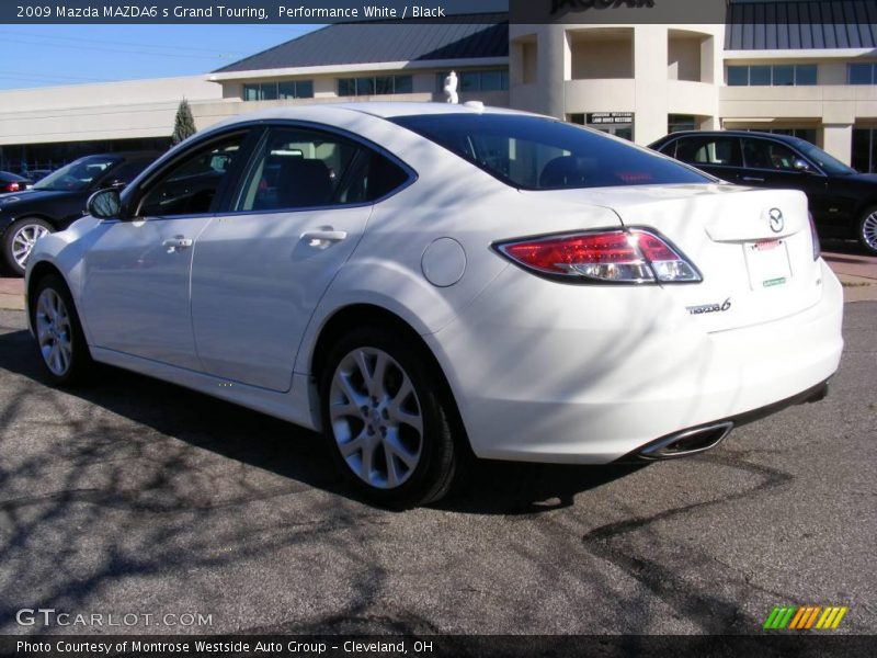 Performance White / Black 2009 Mazda MAZDA6 s Grand Touring