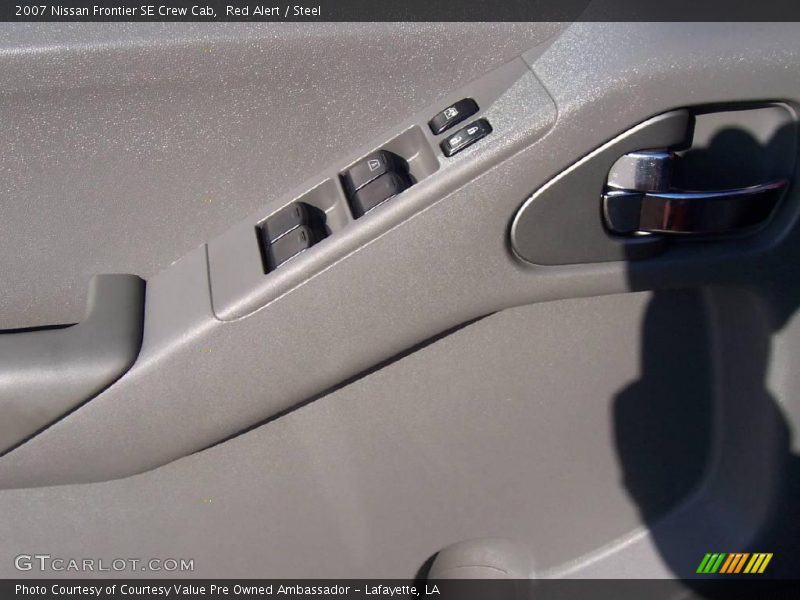 Red Alert / Steel 2007 Nissan Frontier SE Crew Cab