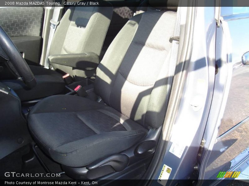 Galaxy Gray / Black 2008 Mazda MAZDA5 Touring