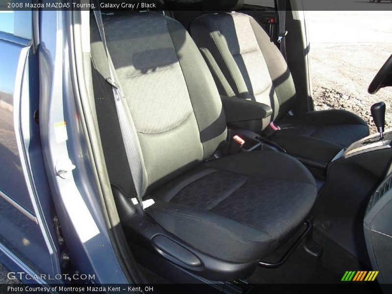 Galaxy Gray / Black 2008 Mazda MAZDA5 Touring