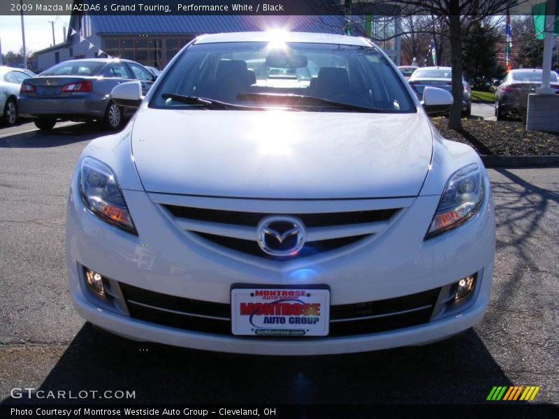Performance White / Black 2009 Mazda MAZDA6 s Grand Touring