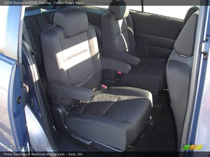 Galaxy Gray / Black 2008 Mazda MAZDA5 Touring