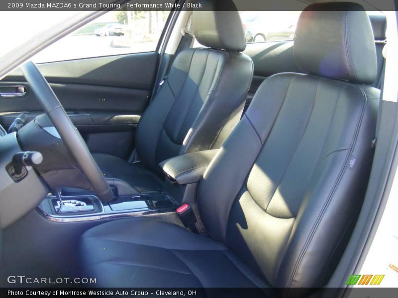 Performance White / Black 2009 Mazda MAZDA6 s Grand Touring