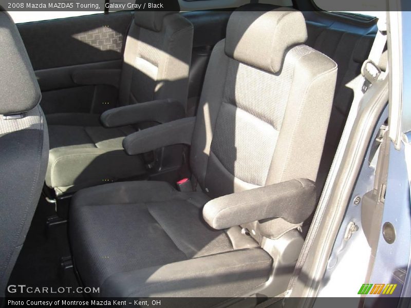 Galaxy Gray / Black 2008 Mazda MAZDA5 Touring