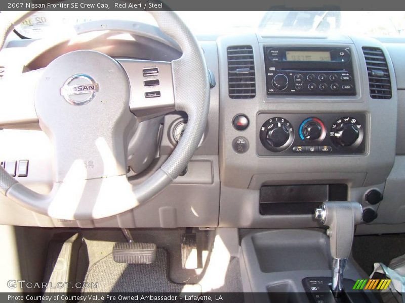 Red Alert / Steel 2007 Nissan Frontier SE Crew Cab