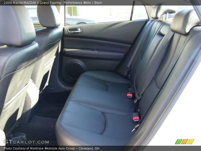 Performance White / Black 2009 Mazda MAZDA6 s Grand Touring