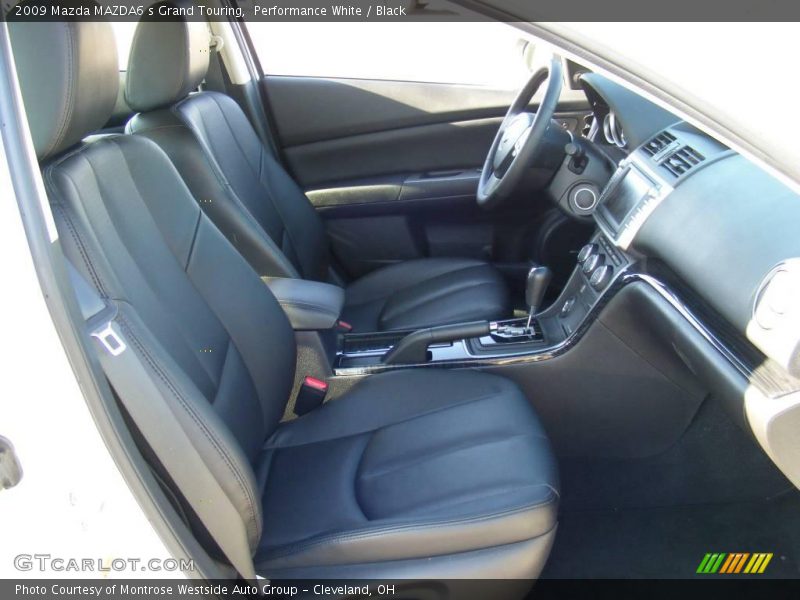 Performance White / Black 2009 Mazda MAZDA6 s Grand Touring
