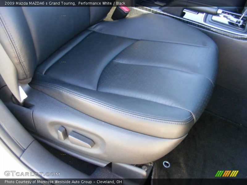 Performance White / Black 2009 Mazda MAZDA6 s Grand Touring