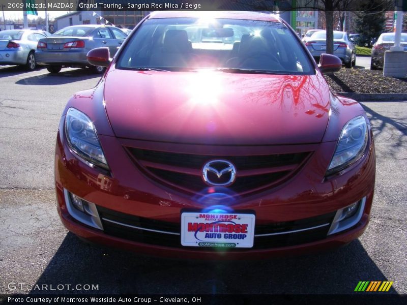 Sangria Red Mica / Beige 2009 Mazda MAZDA6 i Grand Touring