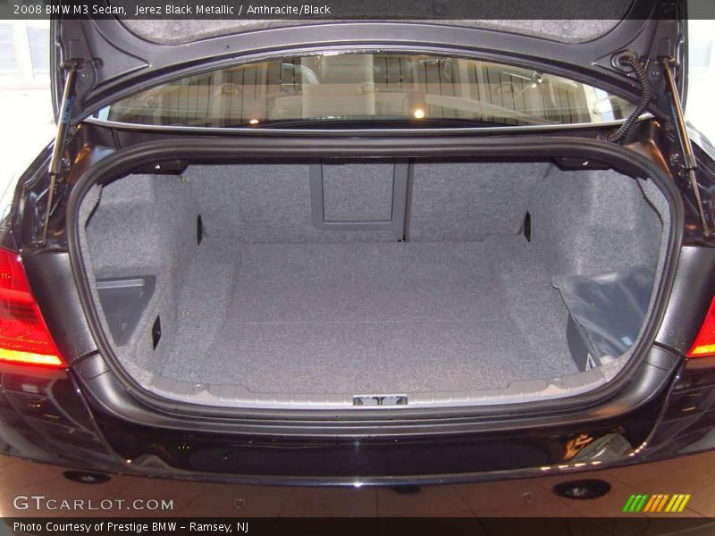Jerez Black Metallic / Anthracite/Black 2008 BMW M3 Sedan