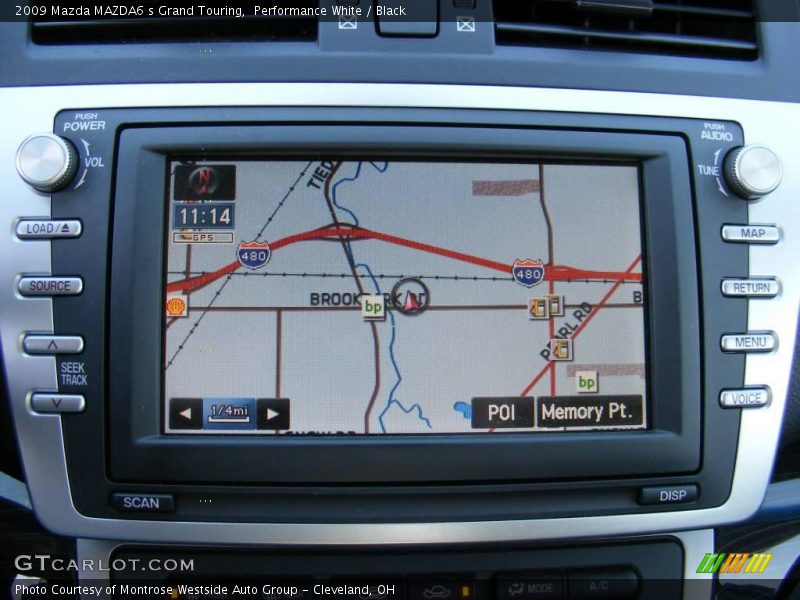Performance White / Black 2009 Mazda MAZDA6 s Grand Touring