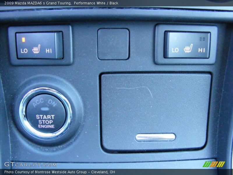 Performance White / Black 2009 Mazda MAZDA6 s Grand Touring