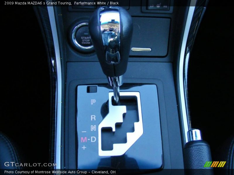 Performance White / Black 2009 Mazda MAZDA6 s Grand Touring