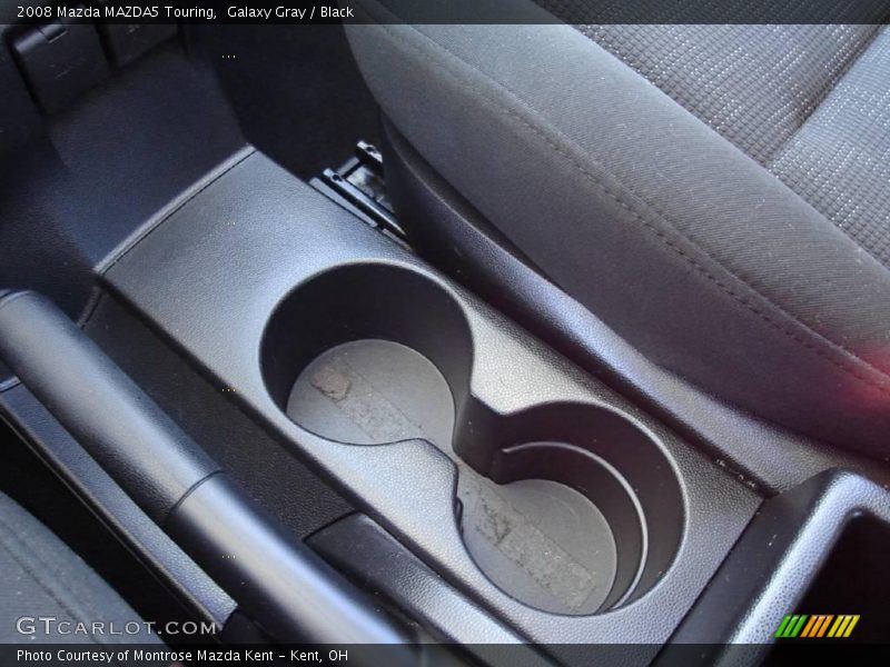 Galaxy Gray / Black 2008 Mazda MAZDA5 Touring