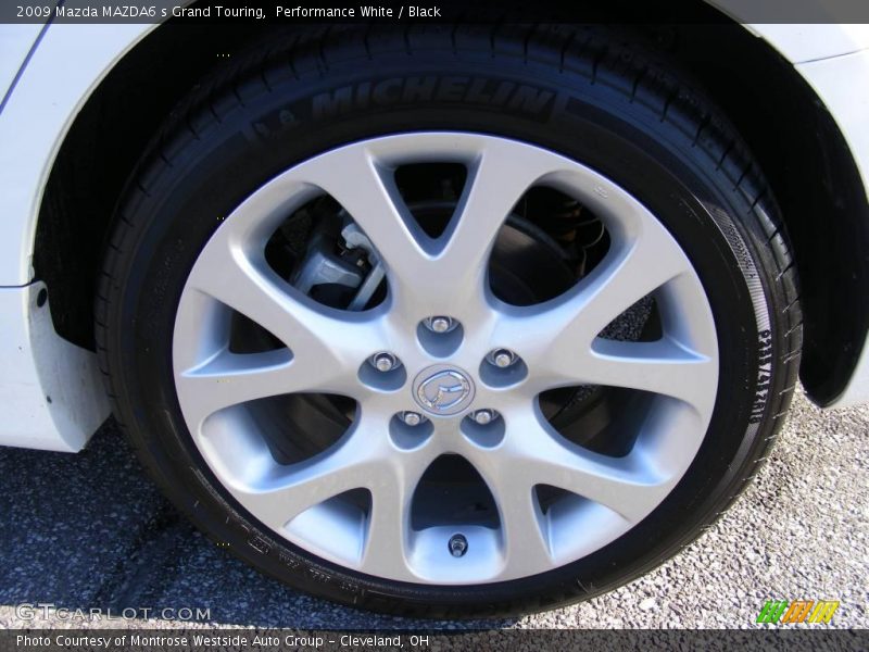 Performance White / Black 2009 Mazda MAZDA6 s Grand Touring