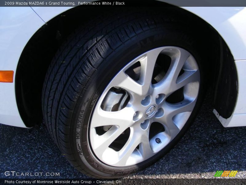 Performance White / Black 2009 Mazda MAZDA6 s Grand Touring