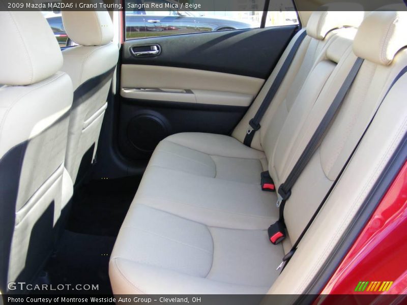 Sangria Red Mica / Beige 2009 Mazda MAZDA6 i Grand Touring