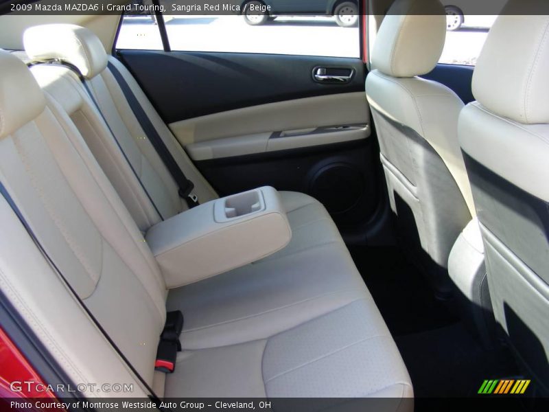Sangria Red Mica / Beige 2009 Mazda MAZDA6 i Grand Touring