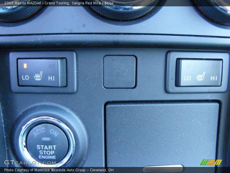 Sangria Red Mica / Beige 2009 Mazda MAZDA6 i Grand Touring