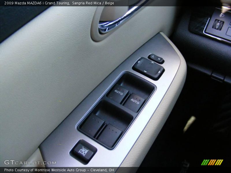 Sangria Red Mica / Beige 2009 Mazda MAZDA6 i Grand Touring