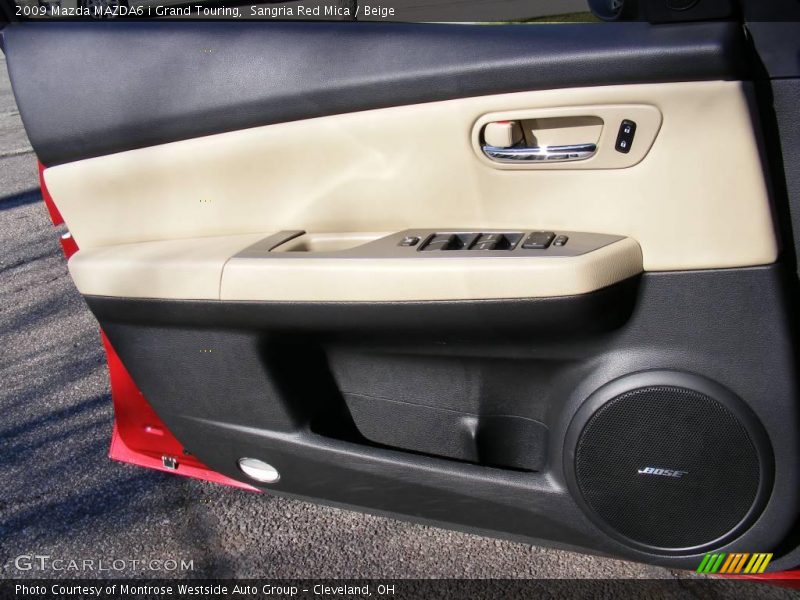 Sangria Red Mica / Beige 2009 Mazda MAZDA6 i Grand Touring