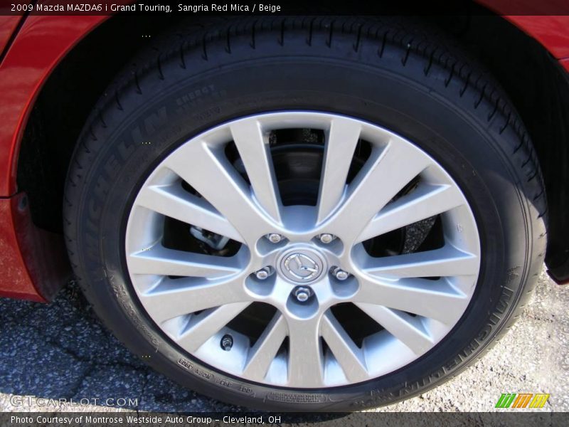 Sangria Red Mica / Beige 2009 Mazda MAZDA6 i Grand Touring