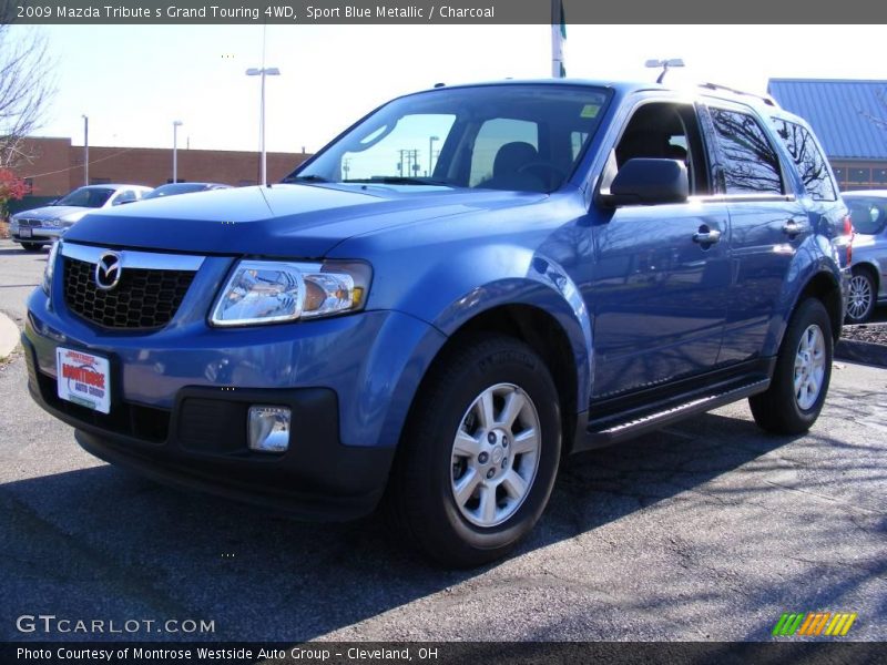 Sport Blue Metallic / Charcoal 2009 Mazda Tribute s Grand Touring 4WD