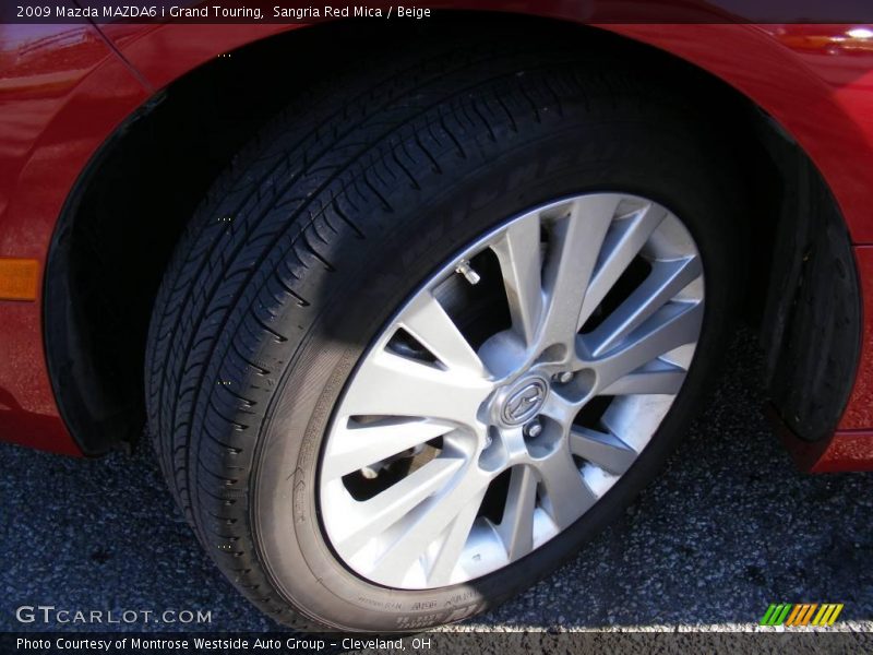 Sangria Red Mica / Beige 2009 Mazda MAZDA6 i Grand Touring