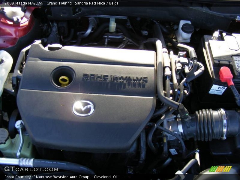 Sangria Red Mica / Beige 2009 Mazda MAZDA6 i Grand Touring