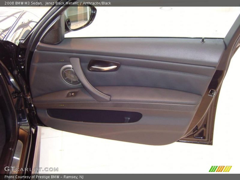 Jerez Black Metallic / Anthracite/Black 2008 BMW M3 Sedan