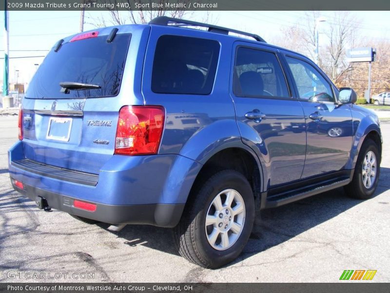 Sport Blue Metallic / Charcoal 2009 Mazda Tribute s Grand Touring 4WD