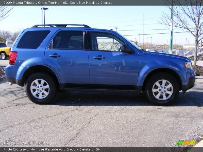 Sport Blue Metallic / Charcoal 2009 Mazda Tribute s Grand Touring 4WD