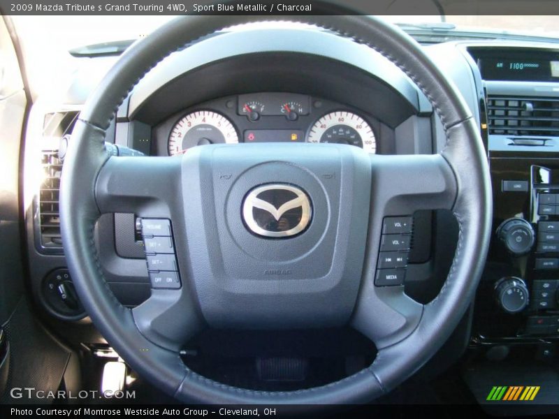Sport Blue Metallic / Charcoal 2009 Mazda Tribute s Grand Touring 4WD