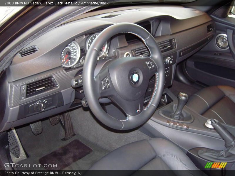 Jerez Black Metallic / Anthracite/Black 2008 BMW M3 Sedan